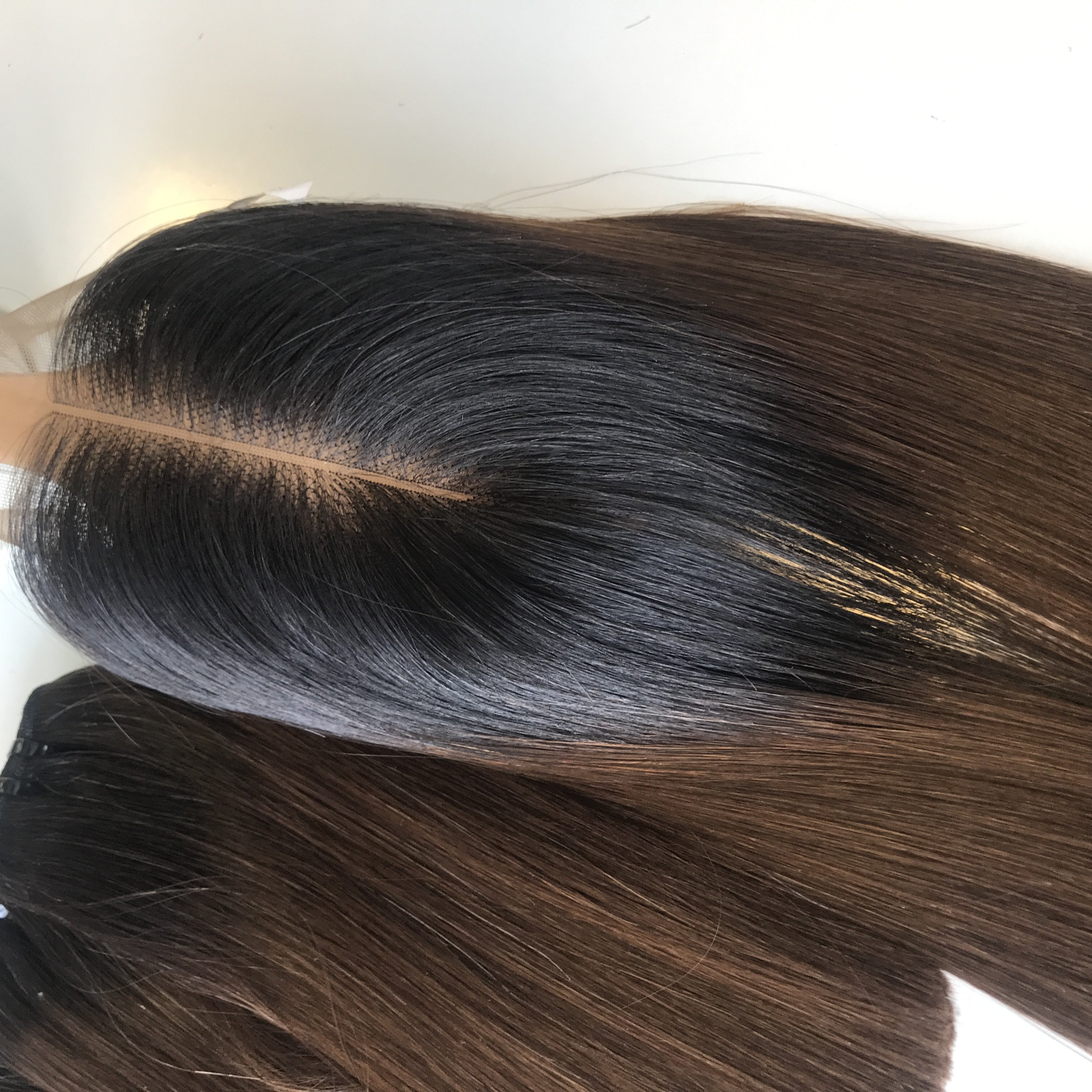Cuticle Aligned Bundles Vrigin Vietnamese Hair Human Hair Extension Genius Weft Vietnamese Raw Bone straight Double Drawn Hair