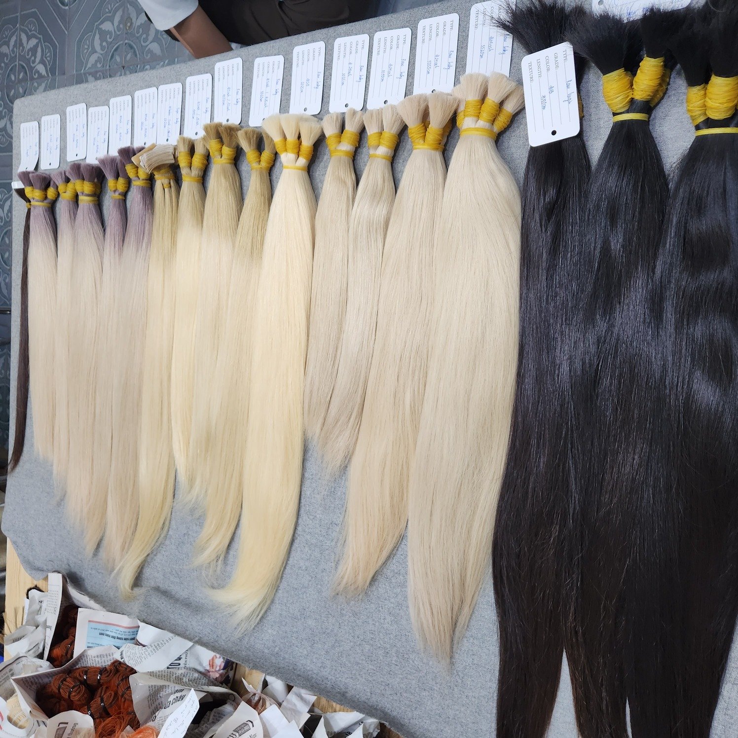 Raw Hair Unprocessed Virgin Natural Wavy Straight Hair Vendors Vietnamese Raw Cuticle Aligned Human Hair Bundles