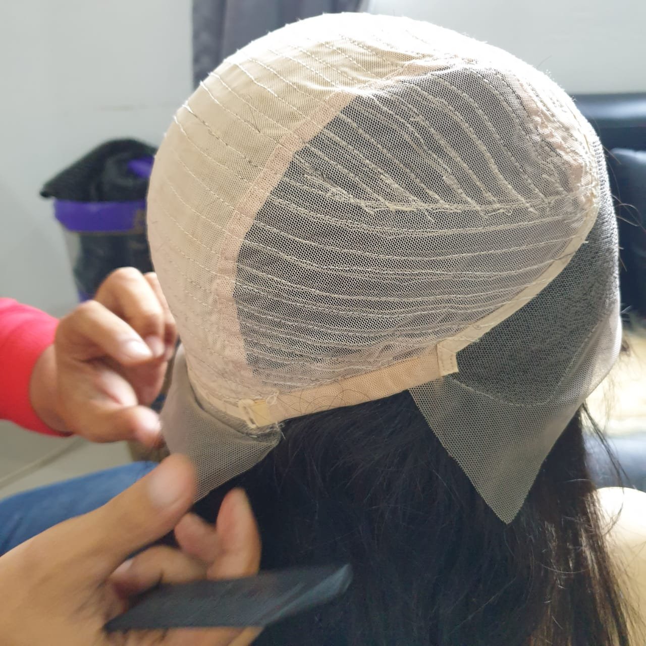 Grosir 100% Wig Renda Depan Rambut Manusia Perawan untuk Wanita Proses dengan Ketela Human Hair Extensions from Indonesia
