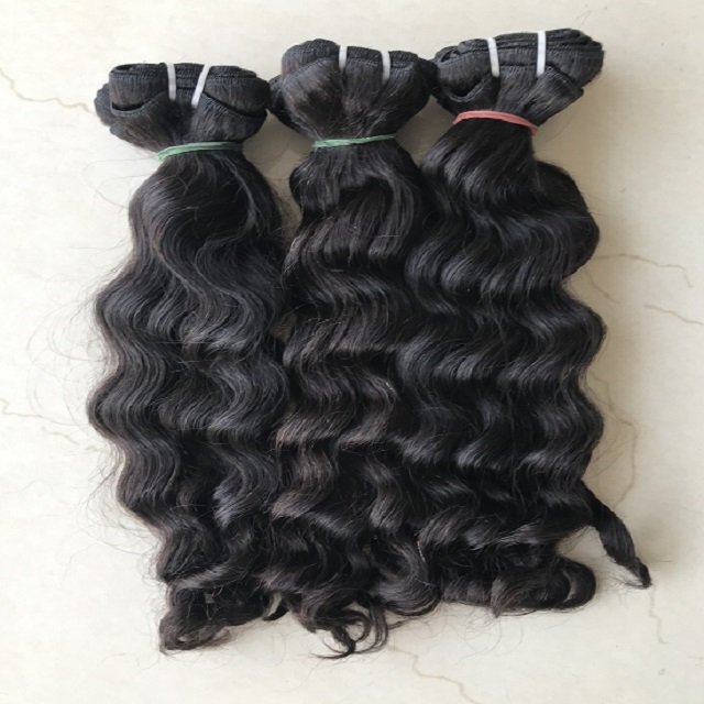 Wholesale Indian Temple Grade Unprocessed Virgin Loose Body Hair Bundles From Indian Vendors Large Stock Raw Indian Human Hairs