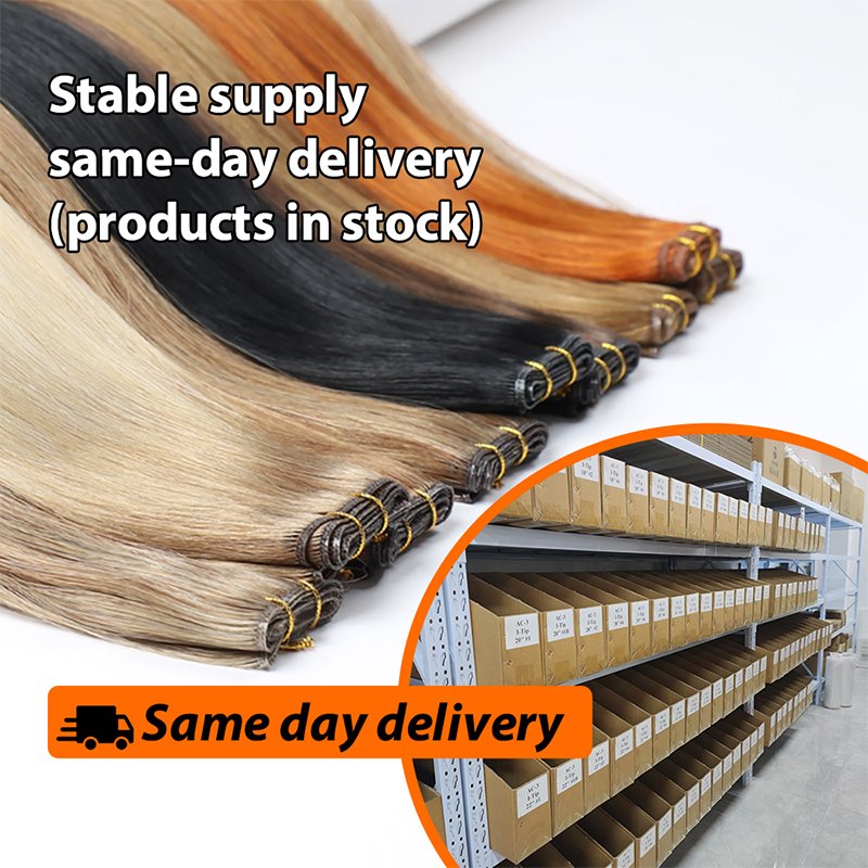 22 inch brown genius weft hair extensions human hair wefts 50 grams wholesale seamless weft remy 100% human hair extensions