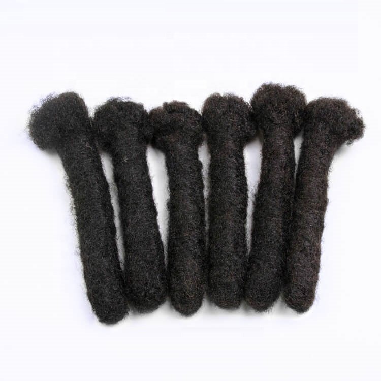 Human Hair Jimboo Wicks Huge Afro Kinky Locs Extension Wild Dreadlocks Style for Man Wicks Extension