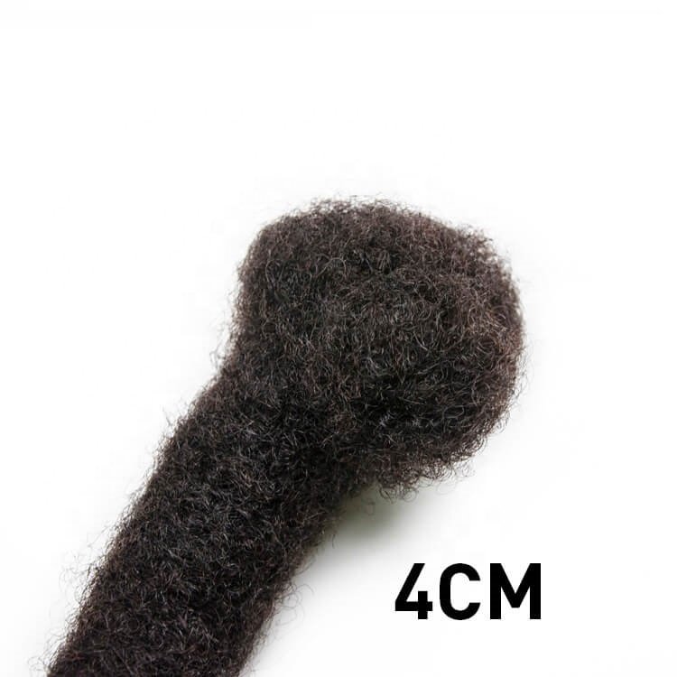 Human Hair Jimboo Wicks Huge Afro Kinky Locs Extension Wild Dreadlocks Style for Man Wicks Extension