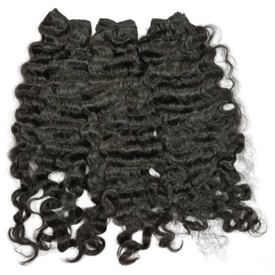 Vietnam Natural Black Hair Extensions Human Hair Extensions for Fashion Women