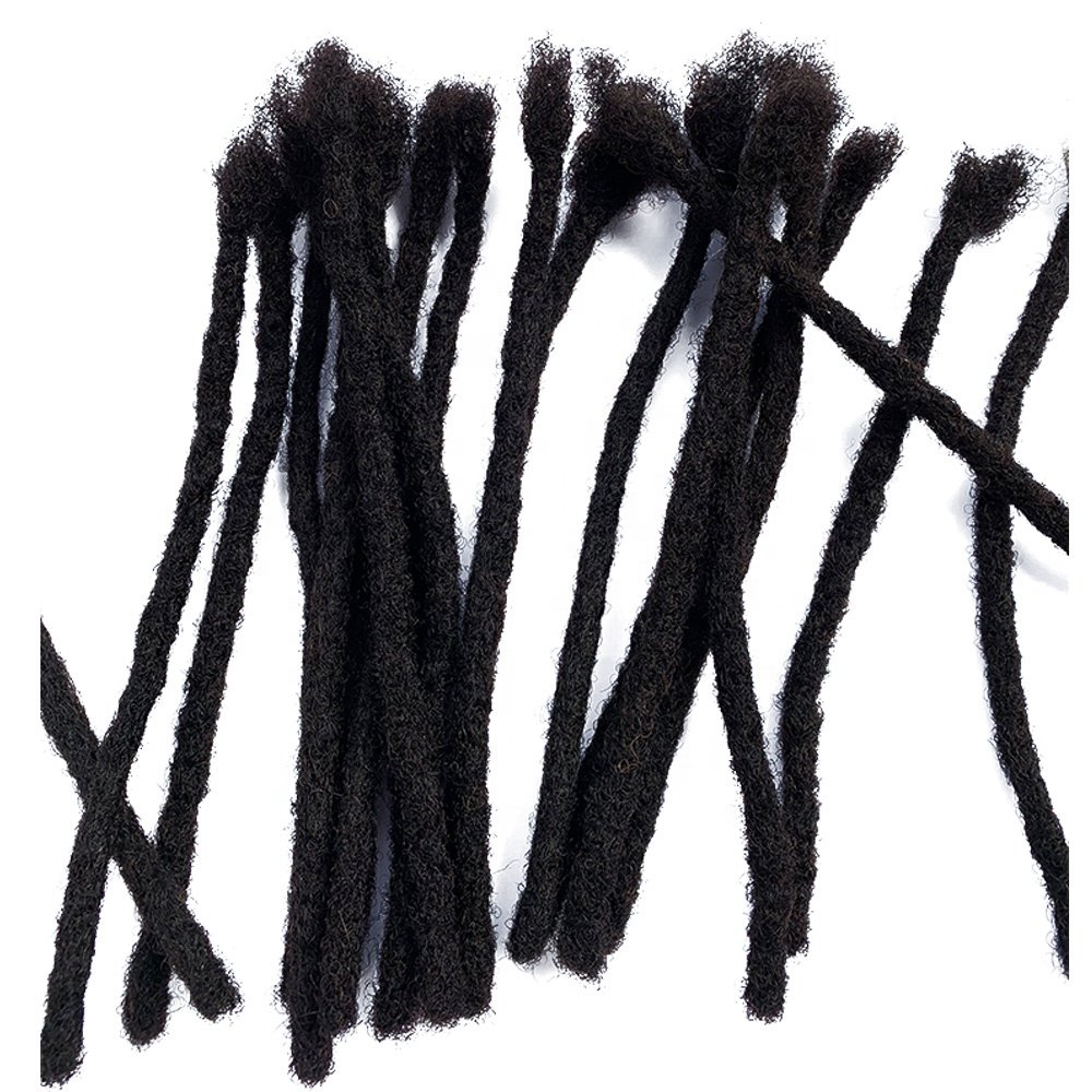 Human Hair Dreadlocks Extensions Full Handmade Locs Human Hair Extensions Long locs 24inches