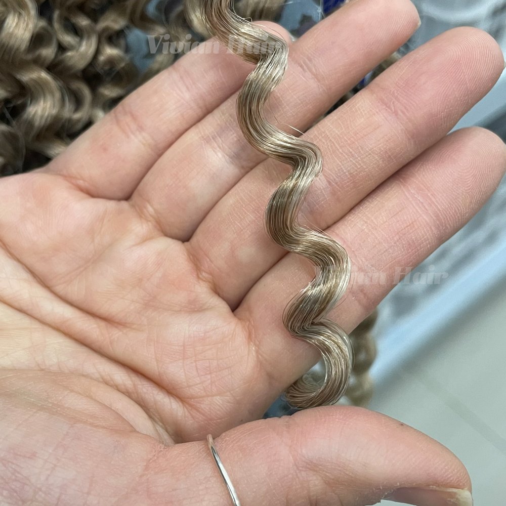 Wholesale Godtress Pre Passion Twist Braid Hair Ombre Water Wave 22 Inch-24inch Crochet Dreadloc Hair Extension