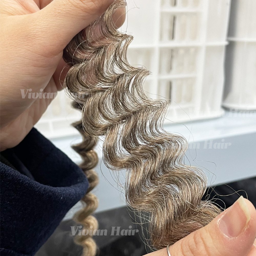 Wholesale Godtress Pre Passion Twist Braid Hair Ombre Water Wave 22 Inch-24inch Crochet Dreadloc Hair Extension