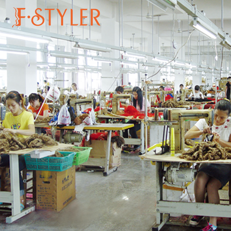 FSTYLER Premium Woman Daily Synthetic Hair Braiding Glueless Accessories Wholesale Bulk Sale Factory Customize Adjustable Wig
