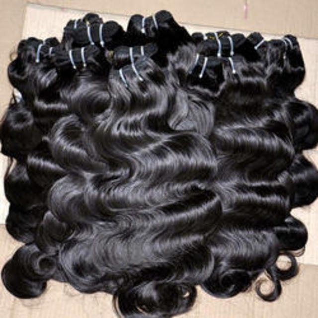 PREMIUM QUALITY NATURAL UNPROCESSED HUMAN HAIR RAW HAIR EXTENSIONS
