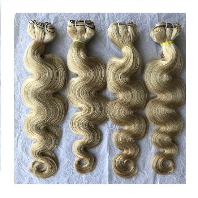 Top Selling Indian Hair Company Malaysian Body Wave Unprocessed Raw Indian Temple 24" Single Drawn Human Hair Extensions Bundles