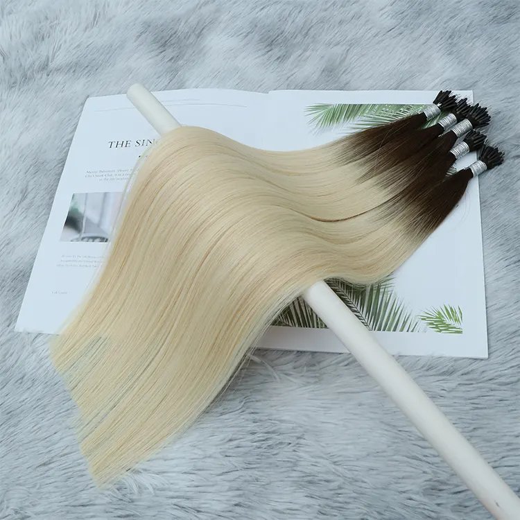 brazilian remy human hair microlinks hair extensions 10a grade micro loop ring hair extension