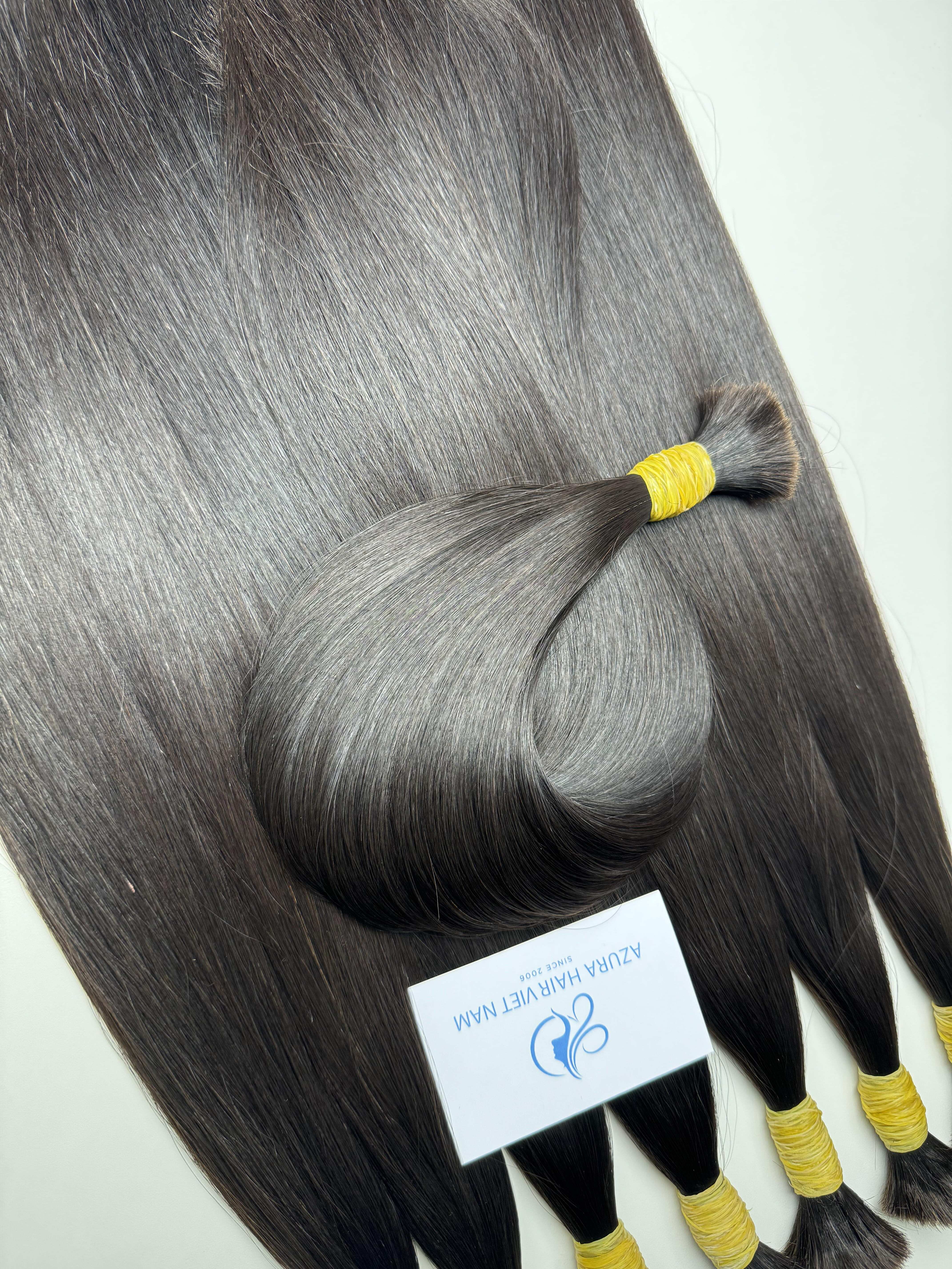 Cheap VietNamese Bone Straight Human Hair Extensions Cuticle Aligned Weaves Bundles