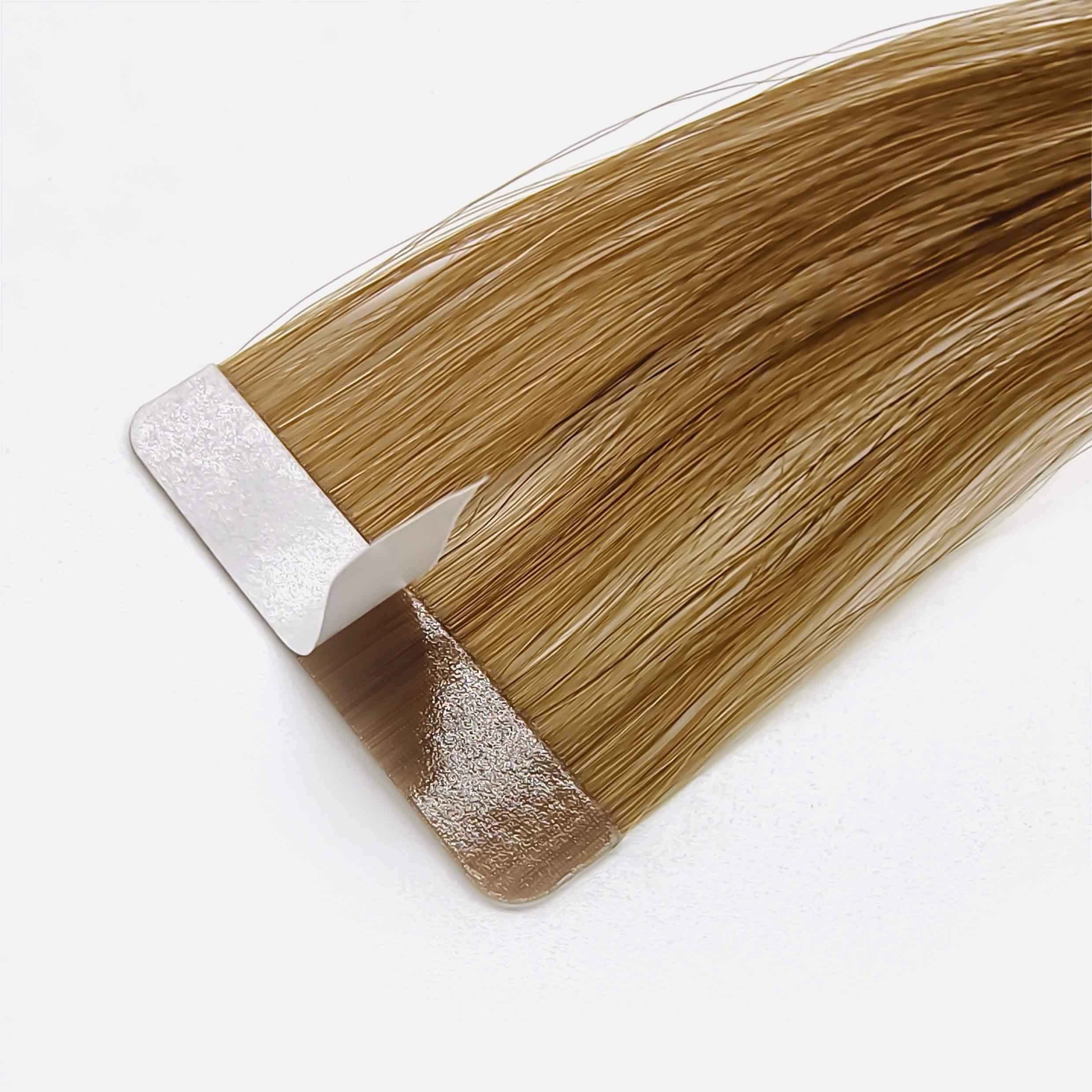 wholesale hand made Raw Vietnamese invisible extensions semi injected tape in human hair extensions