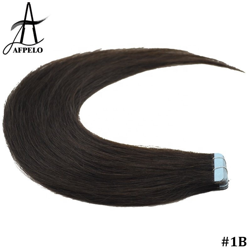 AFPELO Made In China Cheap 16inch 18inch 20inch 22inch 24inch Tape In Hair Extension Supplier 100% Remy Human Hair