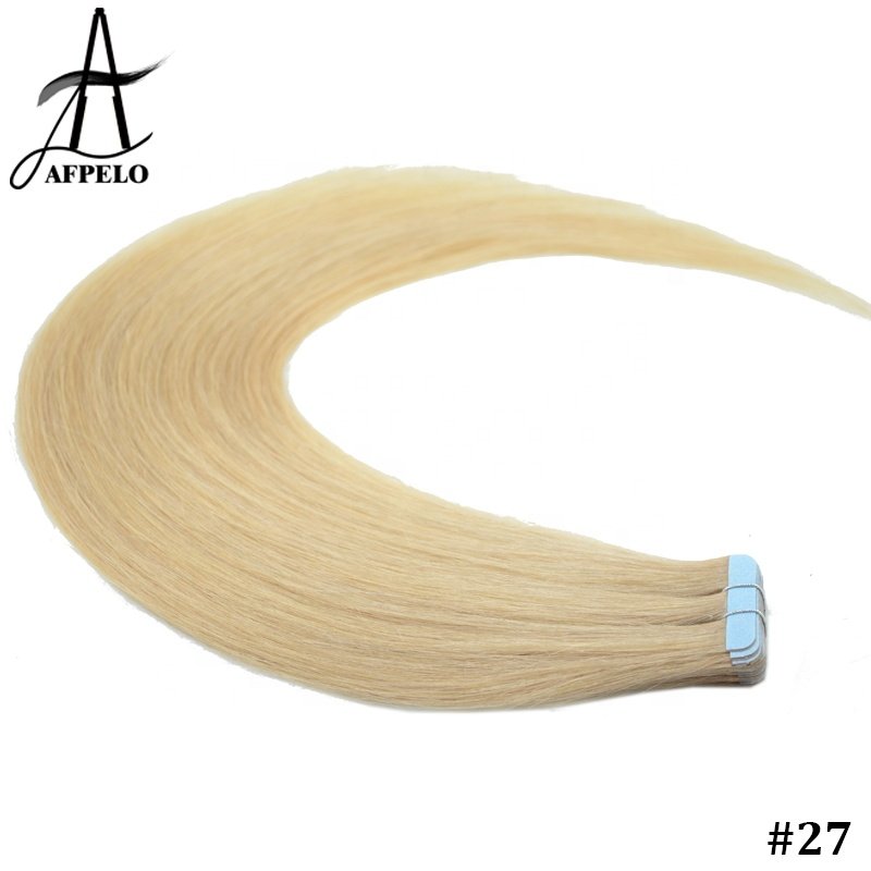 AFPELO Made In China Cheap 16inch 18inch 20inch 22inch 24inch Tape In Hair Extension Supplier 100% Remy Human Hair