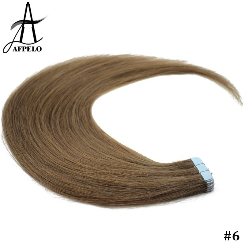 AFPELO Made In China Cheap 16inch 18inch 20inch 22inch 24inch Tape In Hair Extension Supplier 100% Remy Human Hair