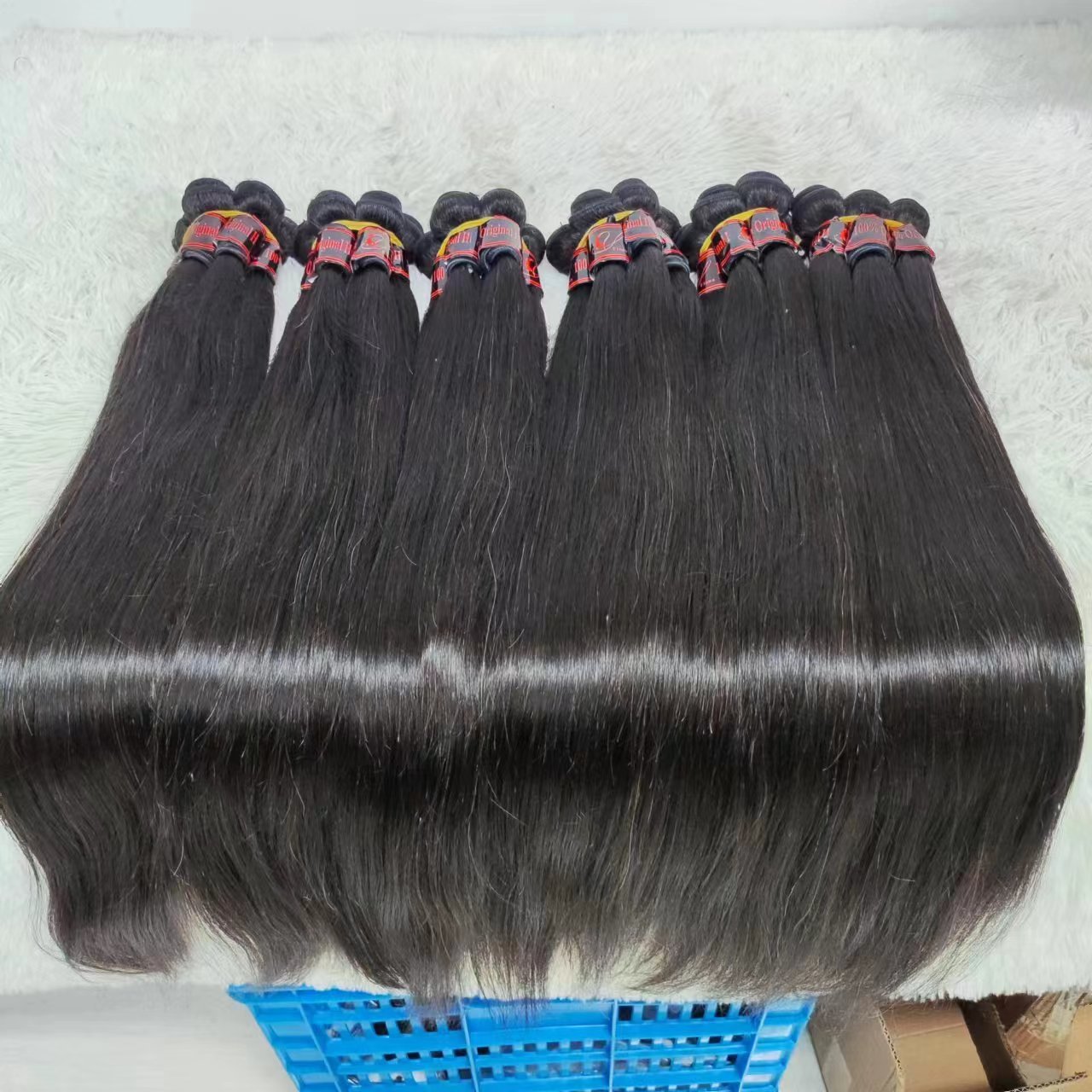 Letsfly Wholesale Cheap Long Inches Straight Hair Extensions 28inch 9A Grade Natural Remy Human Hair Weave Fast Shipping