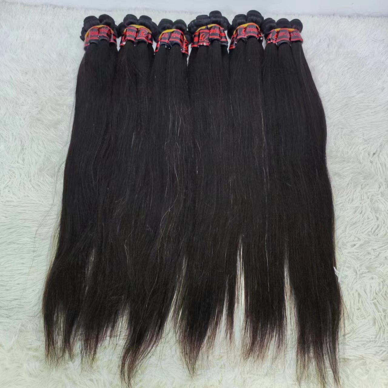 Letsfly Wholesale Cheap Long Inches Straight Hair Extensions 28inch 9A Grade Natural Remy Human Hair Weave Fast Shipping