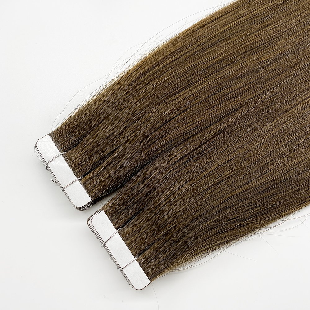 Full Thickness Tape In Human Hair Extensions Tangle-Free Cuticle Aligned Remy Hair