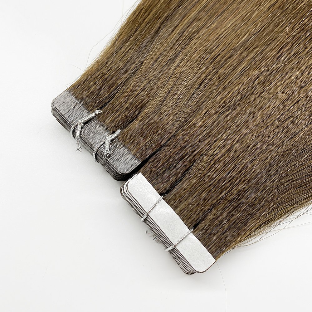 Full Thickness Tape In Human Hair Extensions Tangle-Free Cuticle Aligned Remy Hair