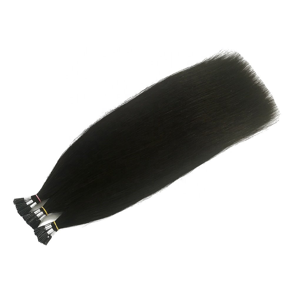 YADING Pre Bonded i Tip #1 14-24INCH Cuticle Aligned Hair Natural Remy Virgin Human Hair extensions Vendors