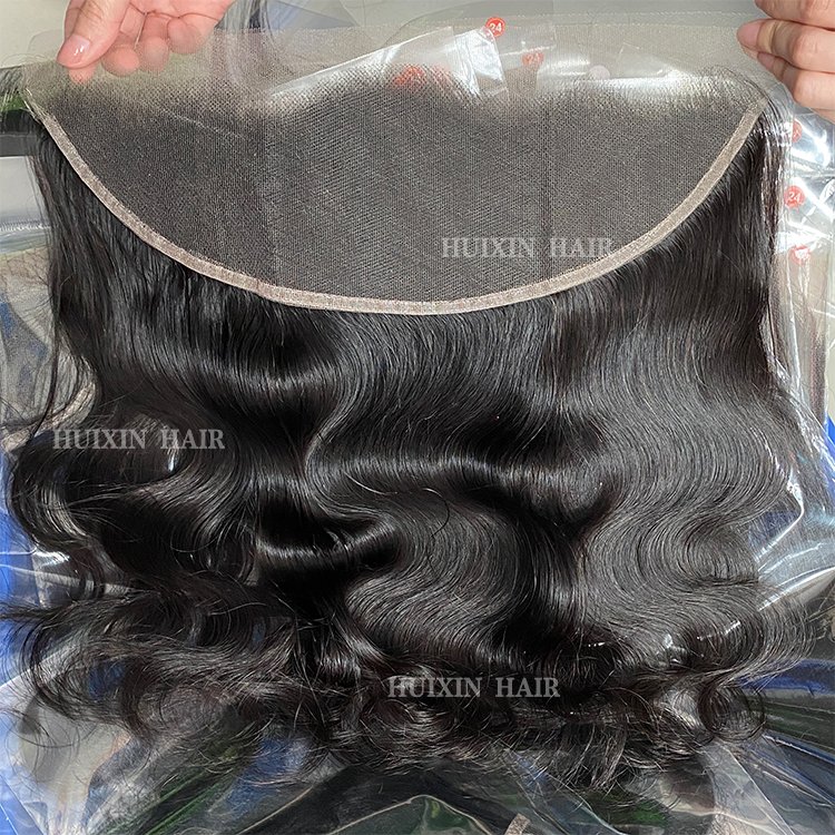 wholesale cheap 5x5 13x4 HD lace closure and frontal raw unprocessed vrigin human hair extension natural black frontal