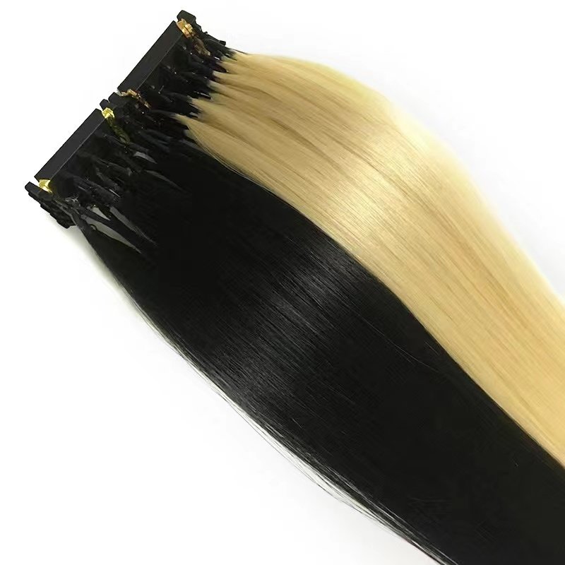 Supplier Practice Hair Wig Chemical Fiber Hair 6D Extension V--light China Established Nano Hair Extensions Machine