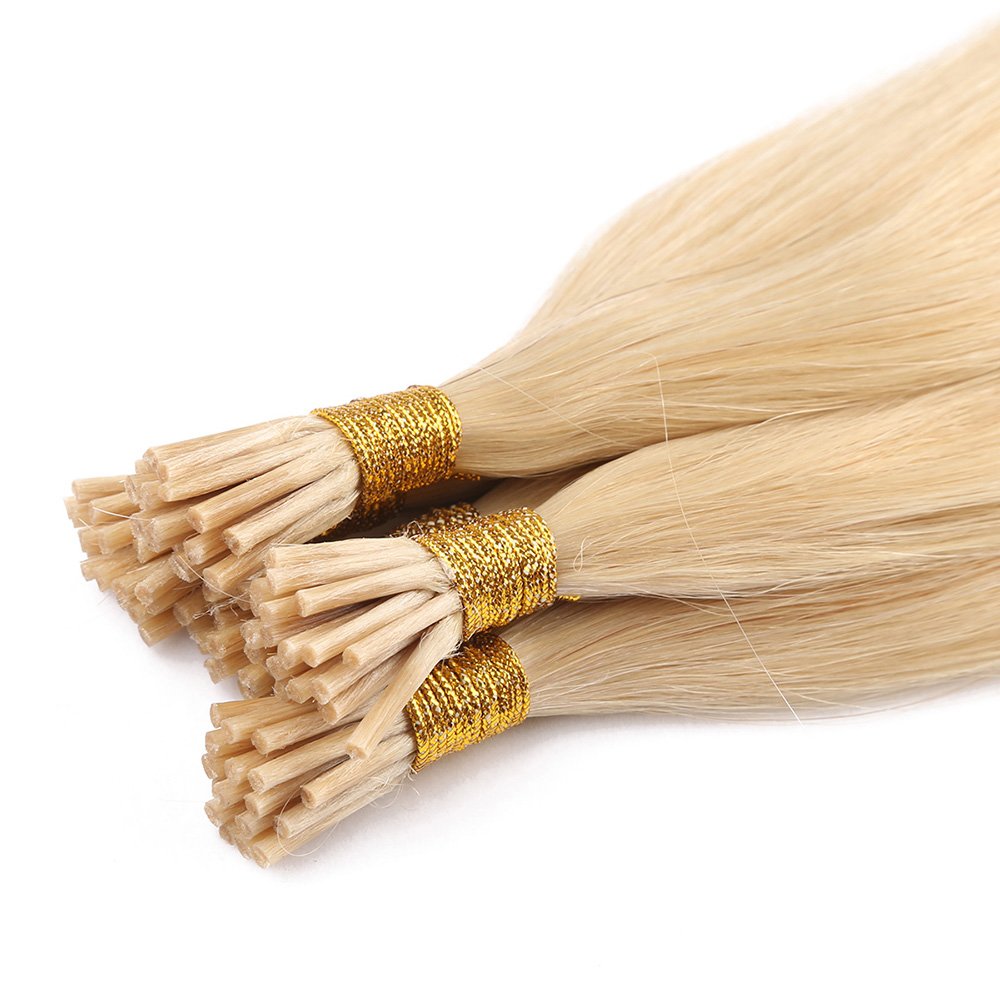 Fasimei Wholesale Price Cuticle Aligned Hair Color I Tip Human Hair Extensions