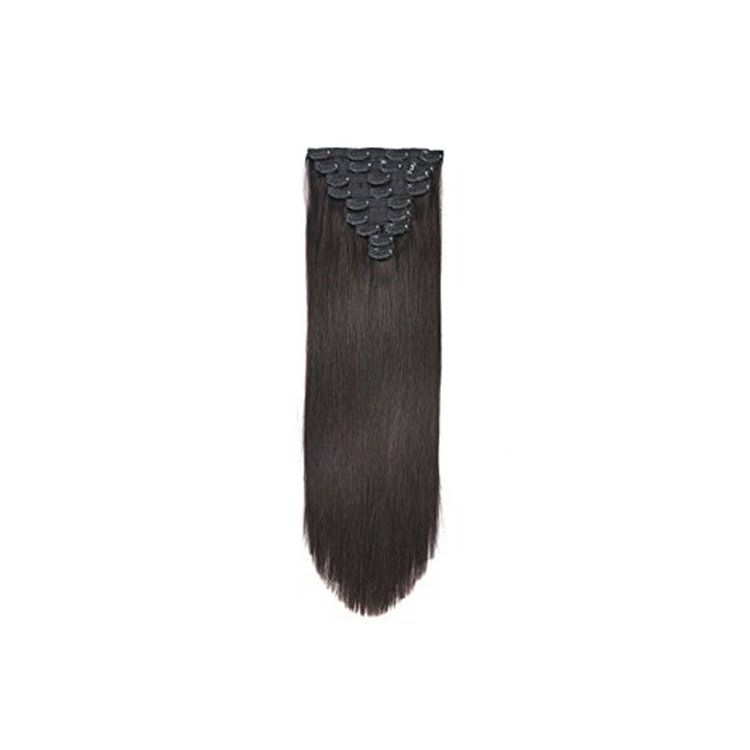 Indian Remy Hair Weft Double Machine Woven Flat Weft Beauty Clip in Seamless Human Hair Extensions Pure and Unprocessed