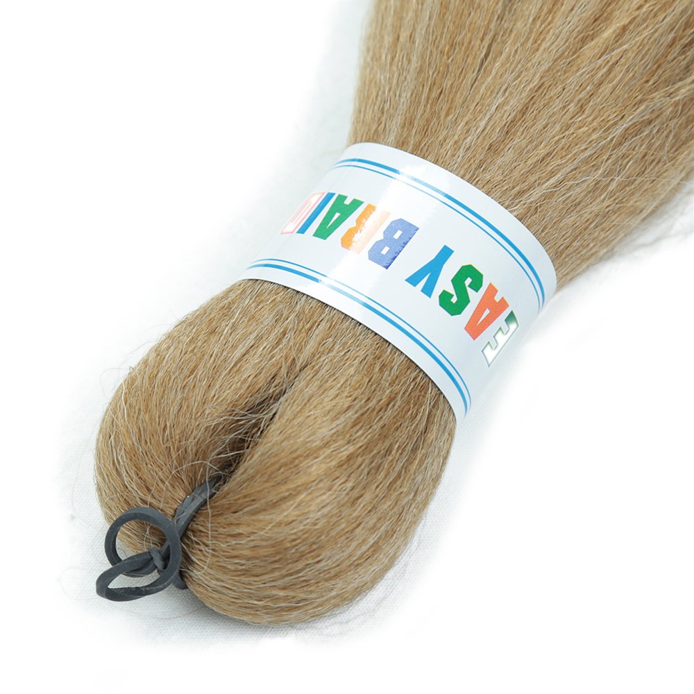 Ez Braid 26Inch Crochet Hair Ombre Pre Stretched Synthetic Braiding Hair Expression
