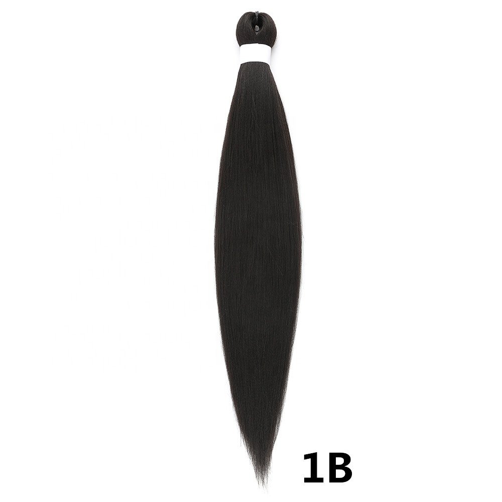 Factory wholesale the lowest price EZ Braid 3X PreStretched Braiding Hair Synthetic Yaki Bulk For Crochet Hair Extension hair