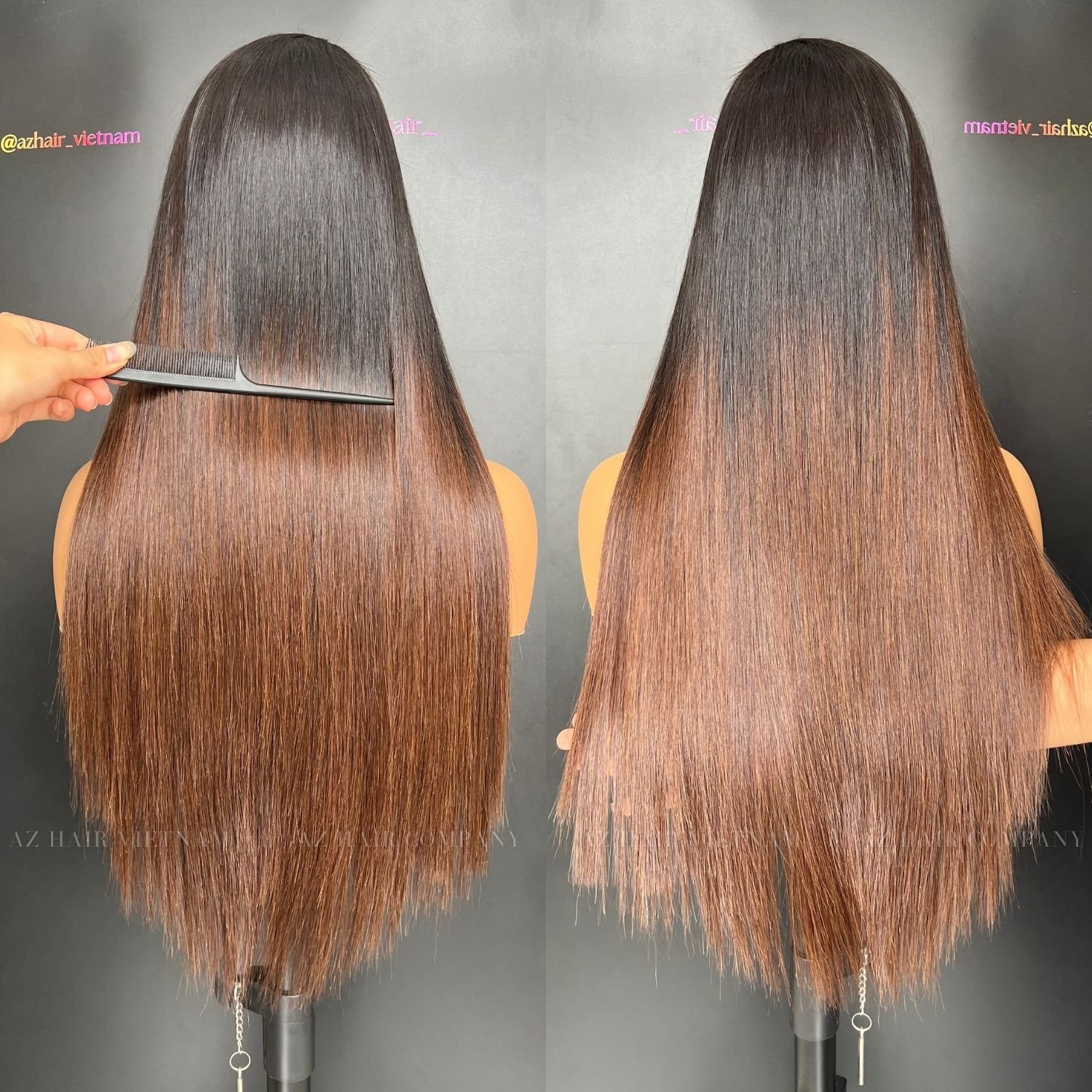 Cheapest Pricelist Raw Virgin Real Vietnamese Human Hair Extensions Thickness Wig Straight Thickness Silky Smooth Full Length