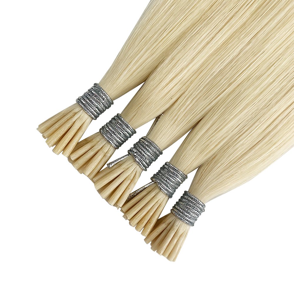 Wholesale 100 Keratin Remy Russian I Tips Human Hair Extensions Easy to Install and Remove