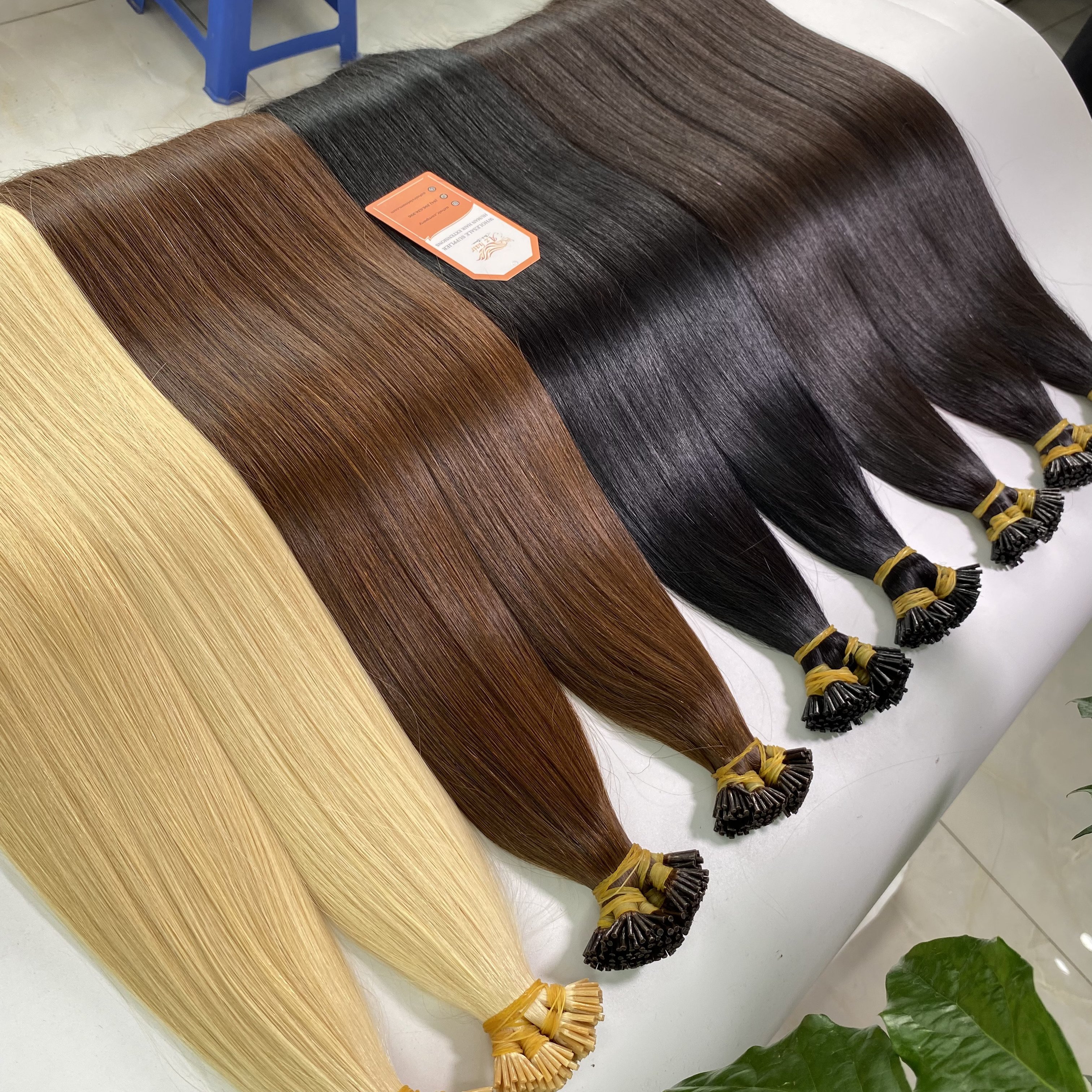 Top 12A Grade 100% Remy Hair Double Drawn I Tip Human Hair Extensions Customizable Orders Best Price