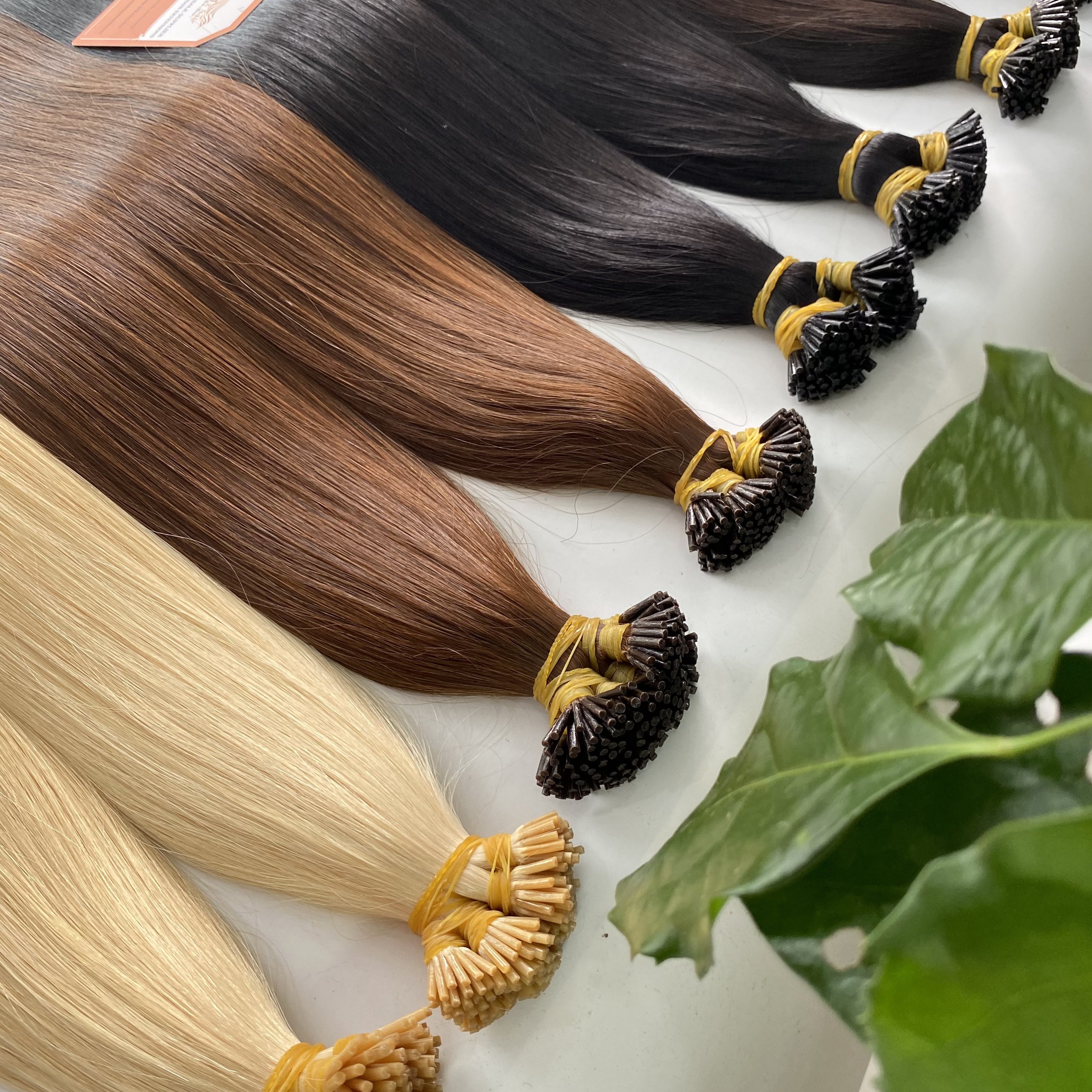 Top 12A Grade 100% Remy Hair Double Drawn I Tip Human Hair Extensions Customizable Orders Best Price