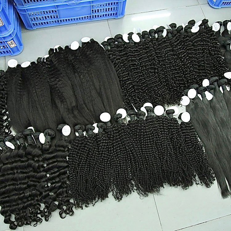 Raw Vietnamese Cuticle Aligned Hair Bundle Double Drawn Raw Indian Hair Bundle Virgin Human Hair Bundles Extensions Vendors