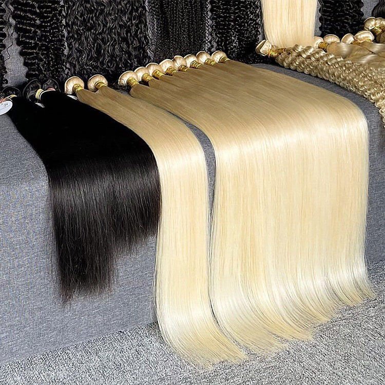 Raw Vietnamese Cuticle Aligned Hair Bundle Double Drawn Raw Indian Hair Bundle Virgin Human Hair Bundles Extensions Vendors