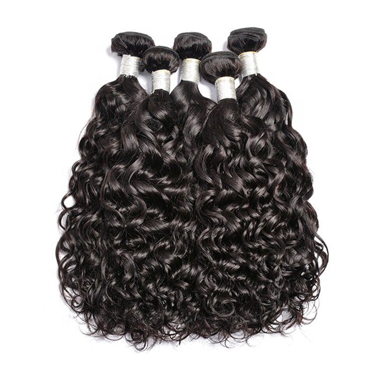 Wholesale Factory Best Quality Virgin Peruvian Human Hair Extensions, Cuticle Aligned Hair Bundles From One Donor