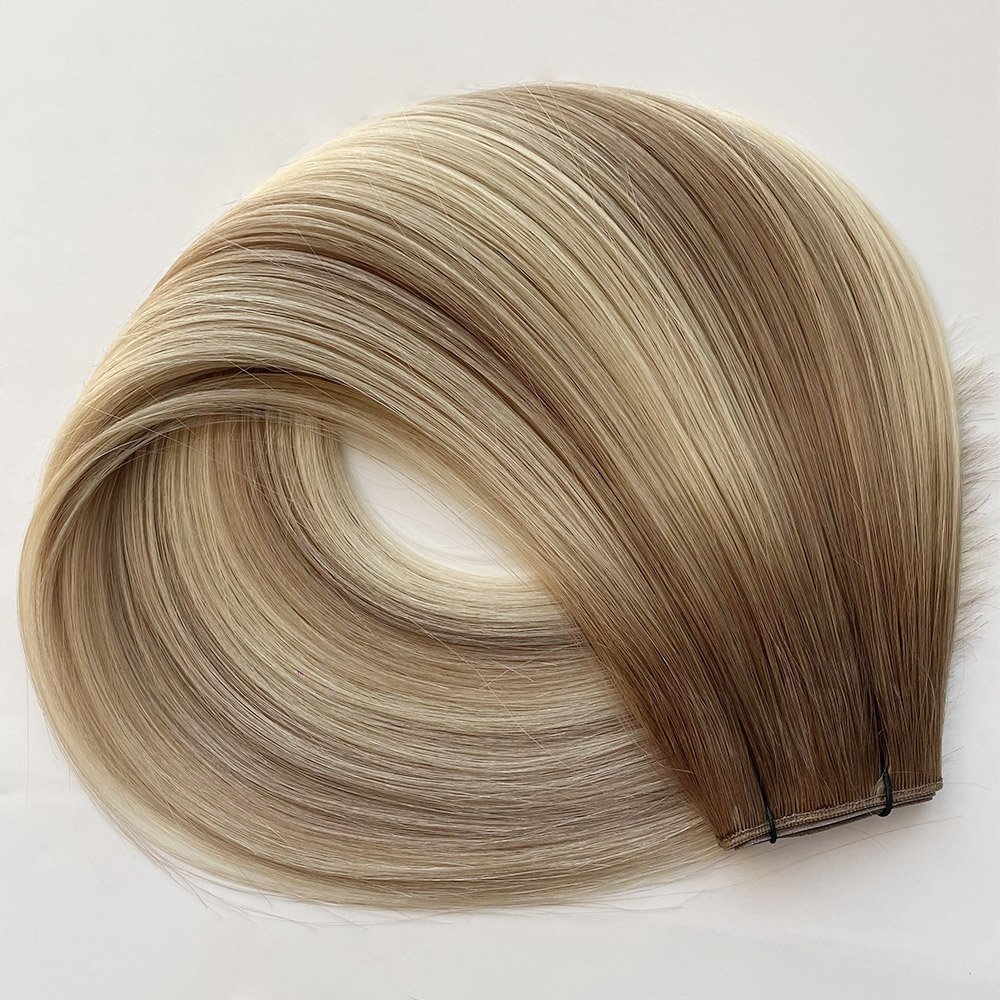 Wholesale Double Drawn Genius Weft Hair Extensions Human Hair Extension