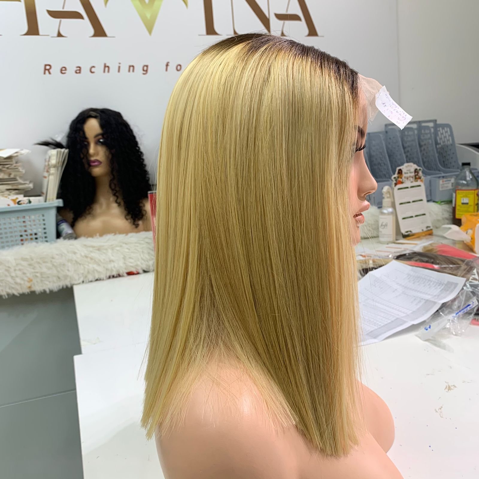 Bone Straight Vietnamese wigs blonde full Hair Extensions Super Double Drawn Bundles Raw Unprocessed Virgin Human Hair