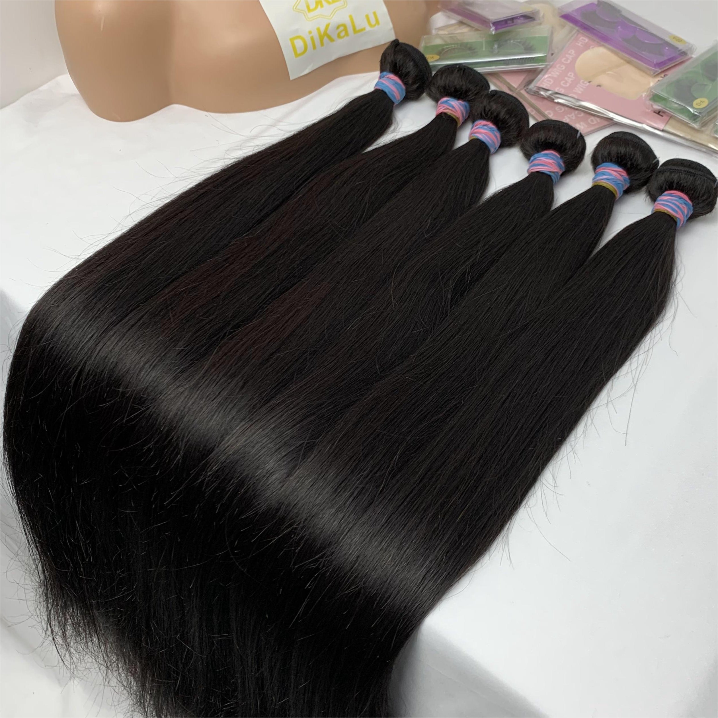 100% Human Hair Extension Raw Indian Hair Bundle,Remy Natural Hair Extension,Raw Hair Vendor Unprocessed Virgin Indian Hair