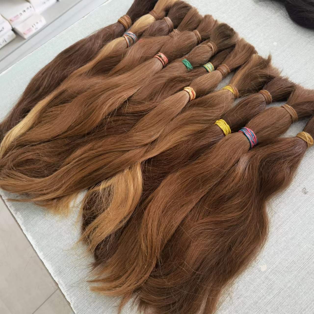 Russian human hair bulk virgin 100% human unprocessed hair cuticle remy russian hair