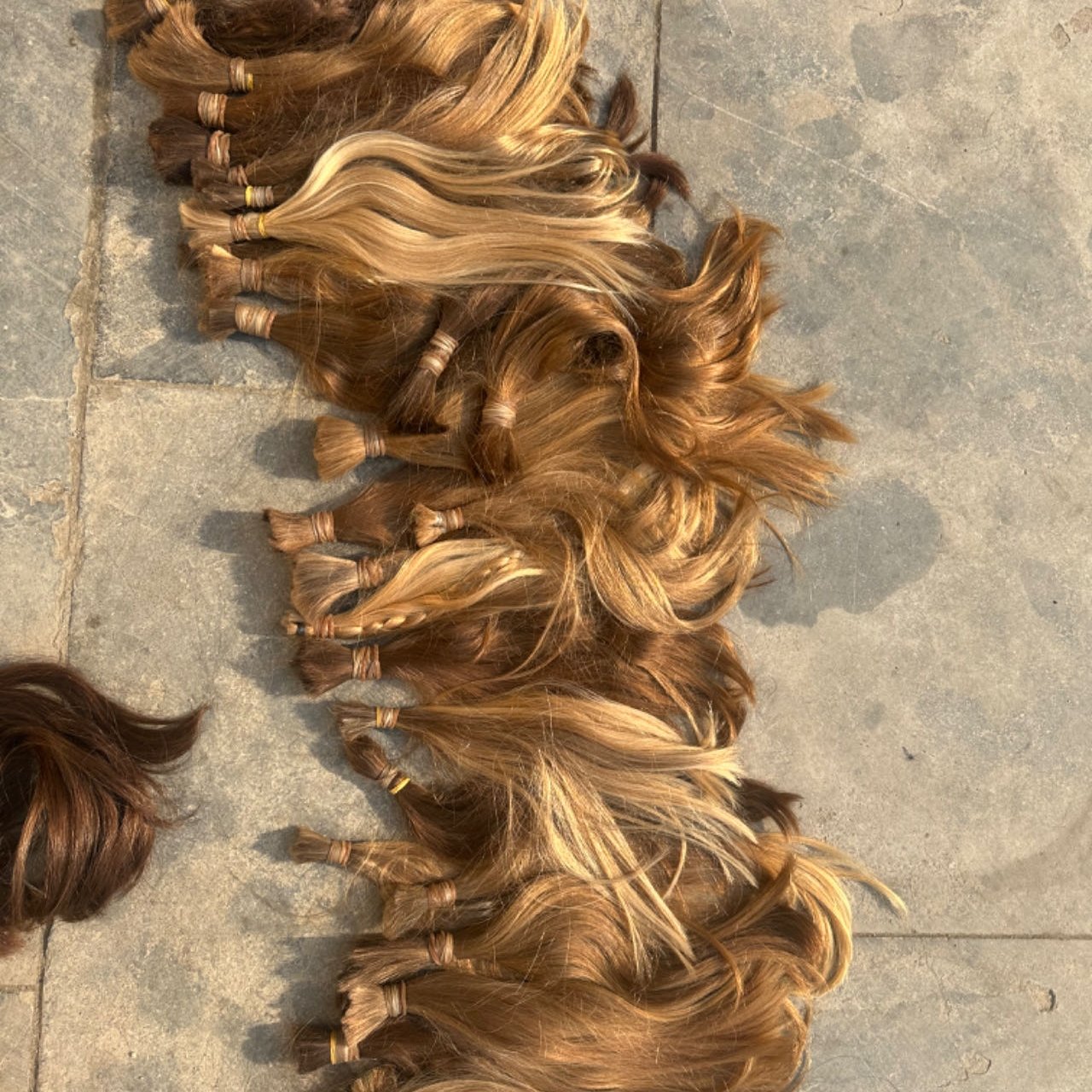 Russian human hair bulk virgin 100% human unprocessed hair cuticle remy russian hair