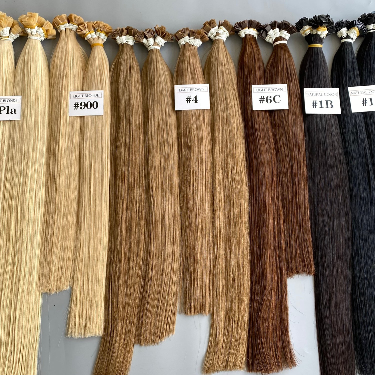 Hot Selling 100% Raw Vietnamese Hair Extensions Raw Hair Bundle Flat Tip From 100% Vietnamese Human Hair