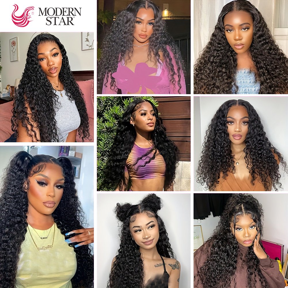 Wholesale Best Quality Human Hair 250% Density HD Lace Frontal Wig 100% Virgin Human Hair Water Wave Wigs