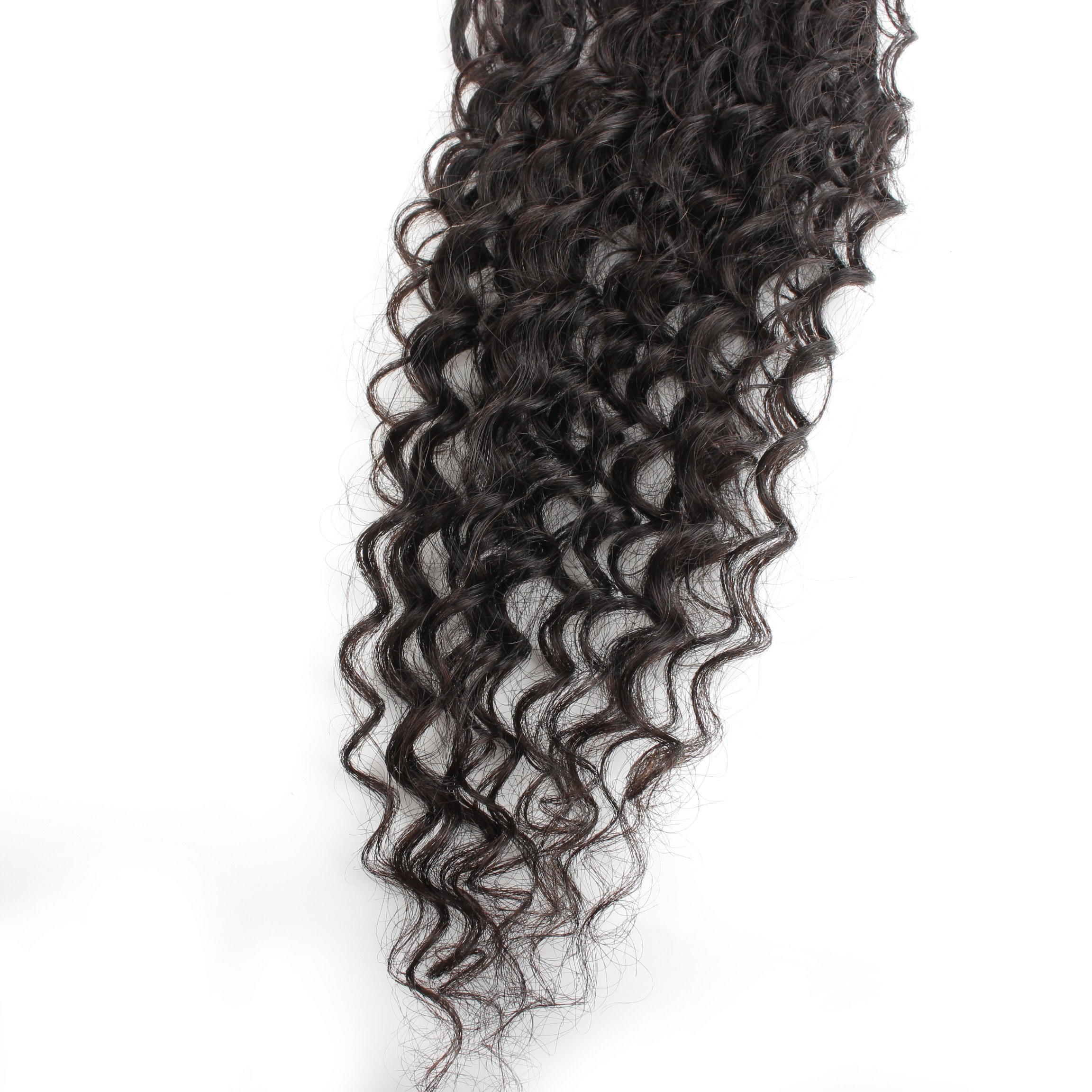 Crochet Boho Box Braids With Human Hair Curls Pre Looped Box Braids Full Ends Hair Extensions For Women Natural Color