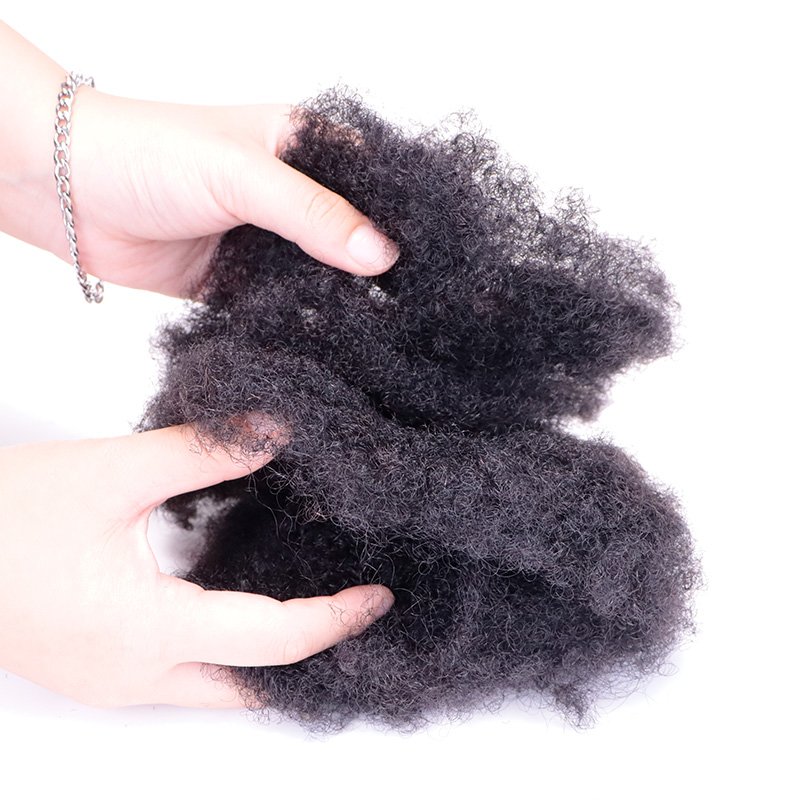 Cheap Human Hair Extension Dreadlocks Crochet Hair Bulk Kinky Curly Hair For Crochet Dreadlocks