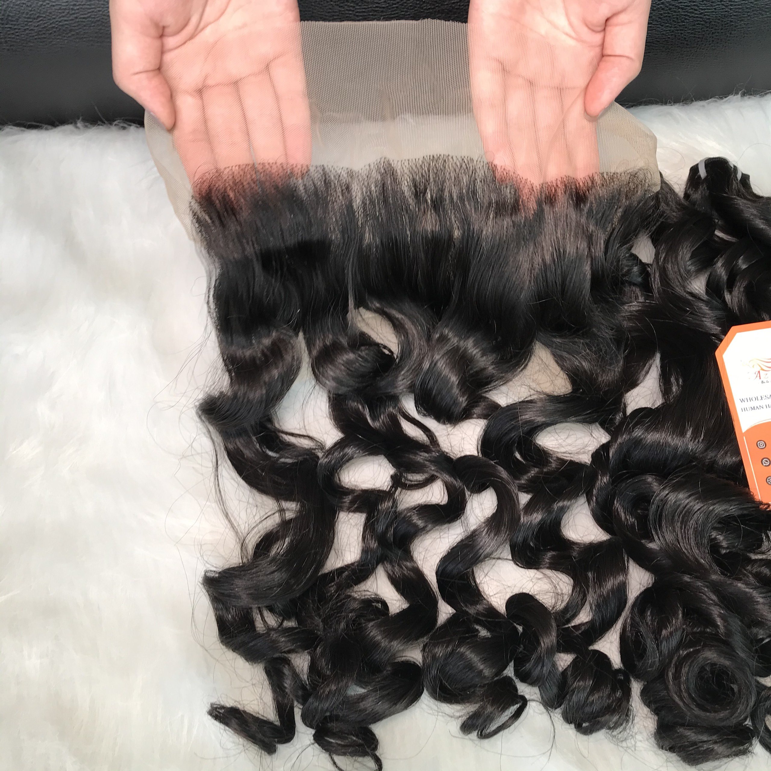 Grade 12A Wholesale Vietnamese Human Hair Weave Bundles Ocean Wave Dancing Curly Weft Hair Extensions For Women