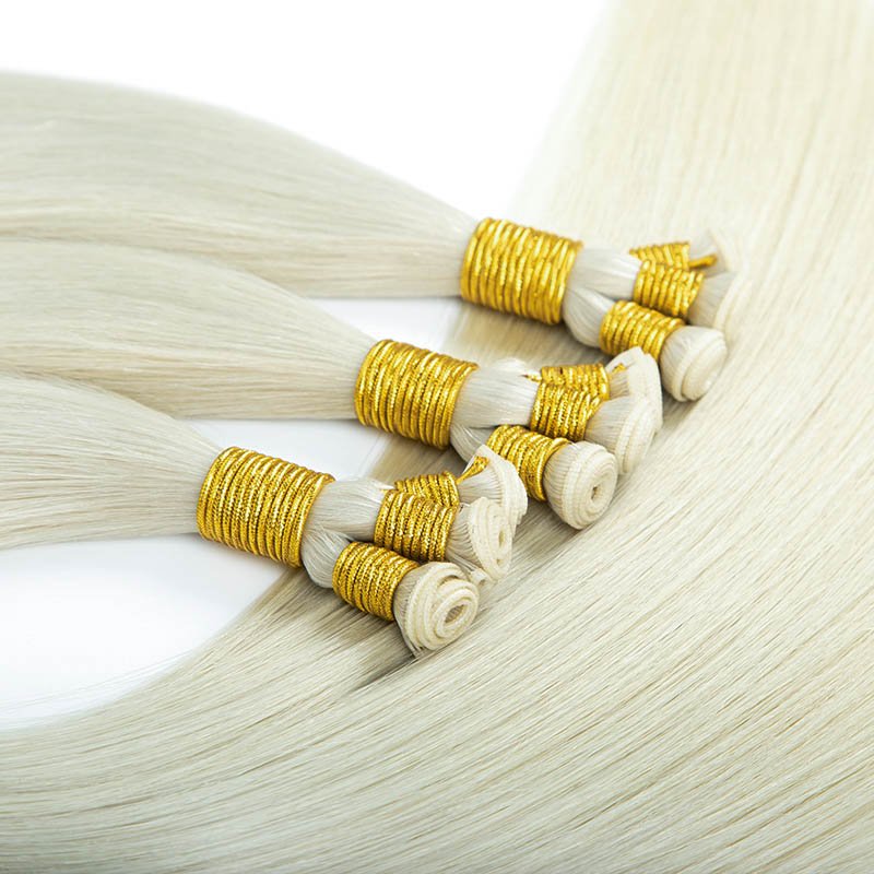 Hot Selling Genius Weft 100% Remy Cuticle aglined Russian Hair Can be cut Genius weft hair extensions