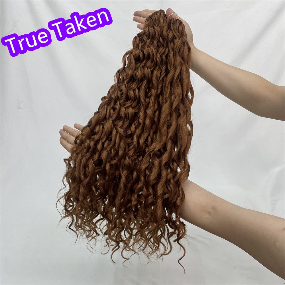Wholesale 22inch ariel curl Bulk hair jessica curl crochet hair premium kanekalon fiber curly ruso hair crochet kinky curl